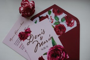 Приглашения для Дениса и Марии