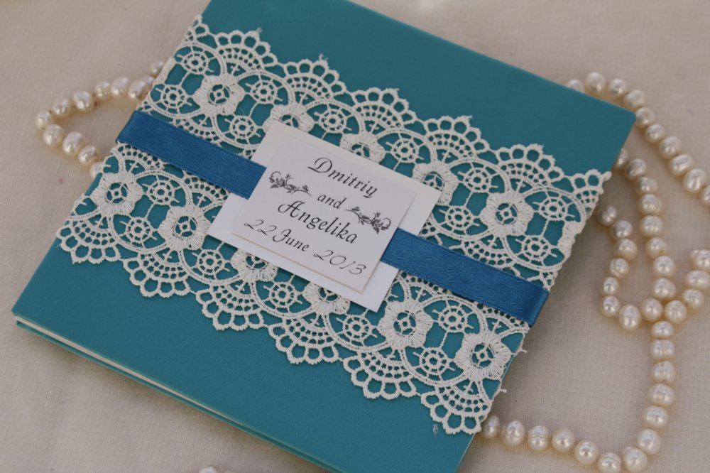 Свадебное приглашение «Европейский шарм»