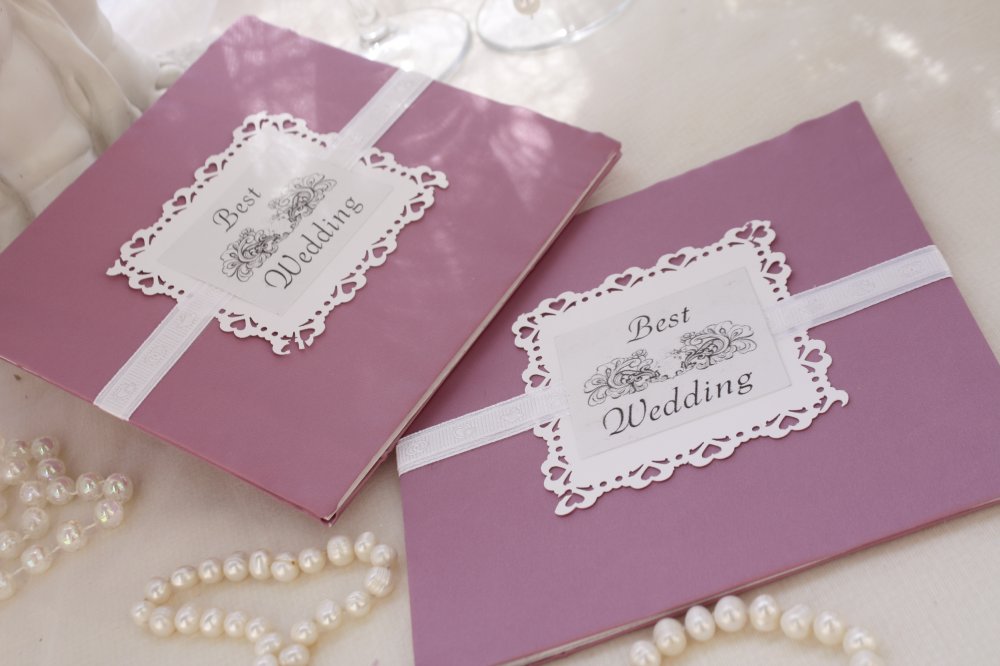 Свадебное приглашение «Париж» 