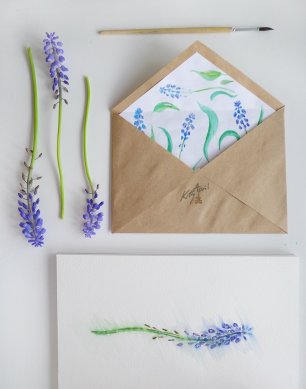 Конверт из крафт бумаги своими руками