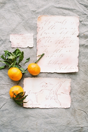 Свадебная полиграфия, каллиграфия