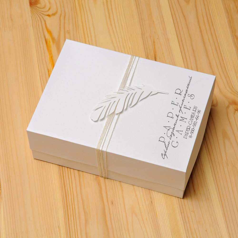 Коробочка для приглашений.