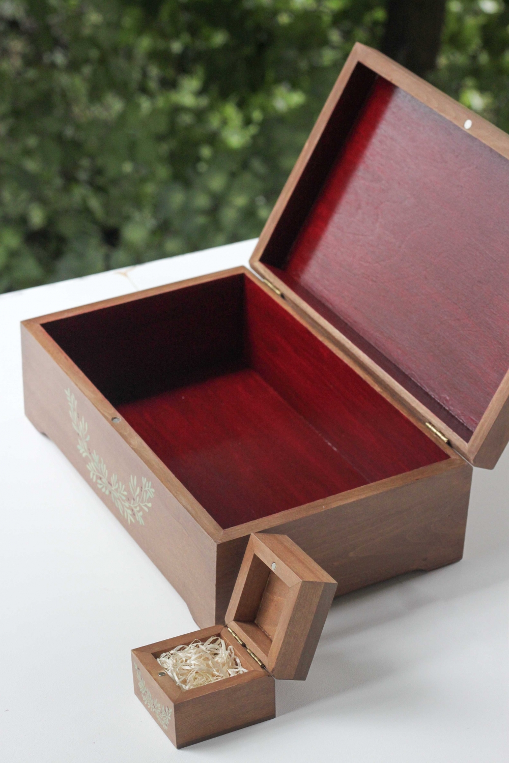 Короб для подарочных конвертов на свадьбу