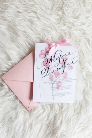 Калька и акварельная иллюстрация