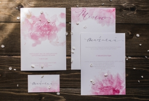 Пригласительный сет на свадьбу