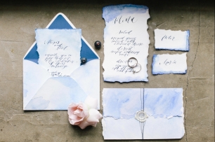 Свадебный сет ручной работы