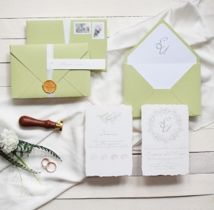 Оливковые приглашения