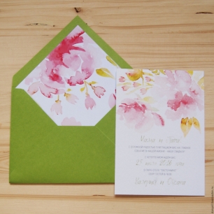 Набор свадебных пригласительных