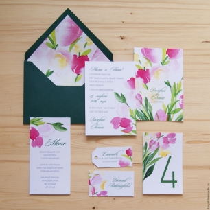 Набор свадебных пригласительных