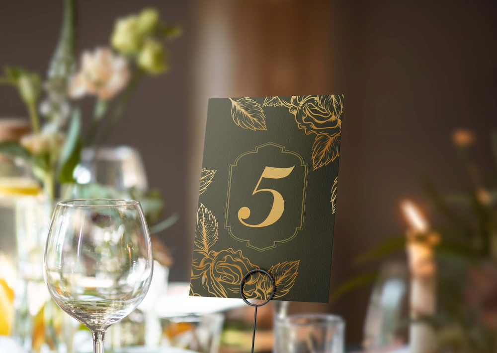 Номерки на столы