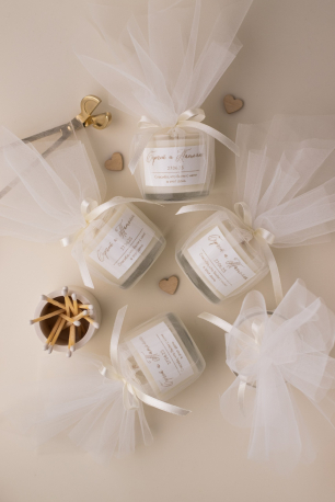 Бонбоньерки - ароматические свечи