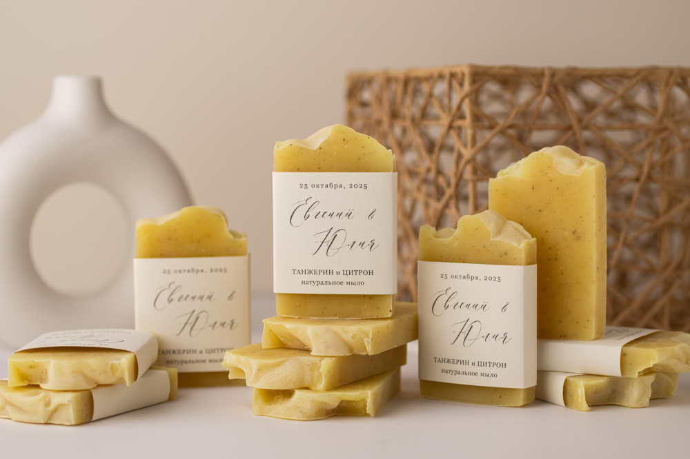 Подарки гостям. Натуральное мыло