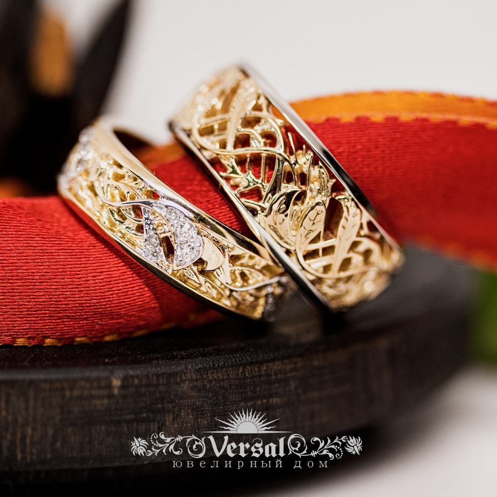 Самые красивые обручальные кольца Москва