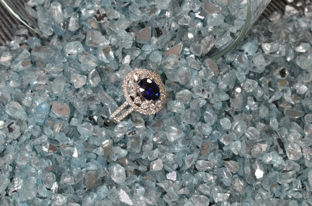 Кольцо с сапфиром - как у Кейт Миддлтон или леди Дианы