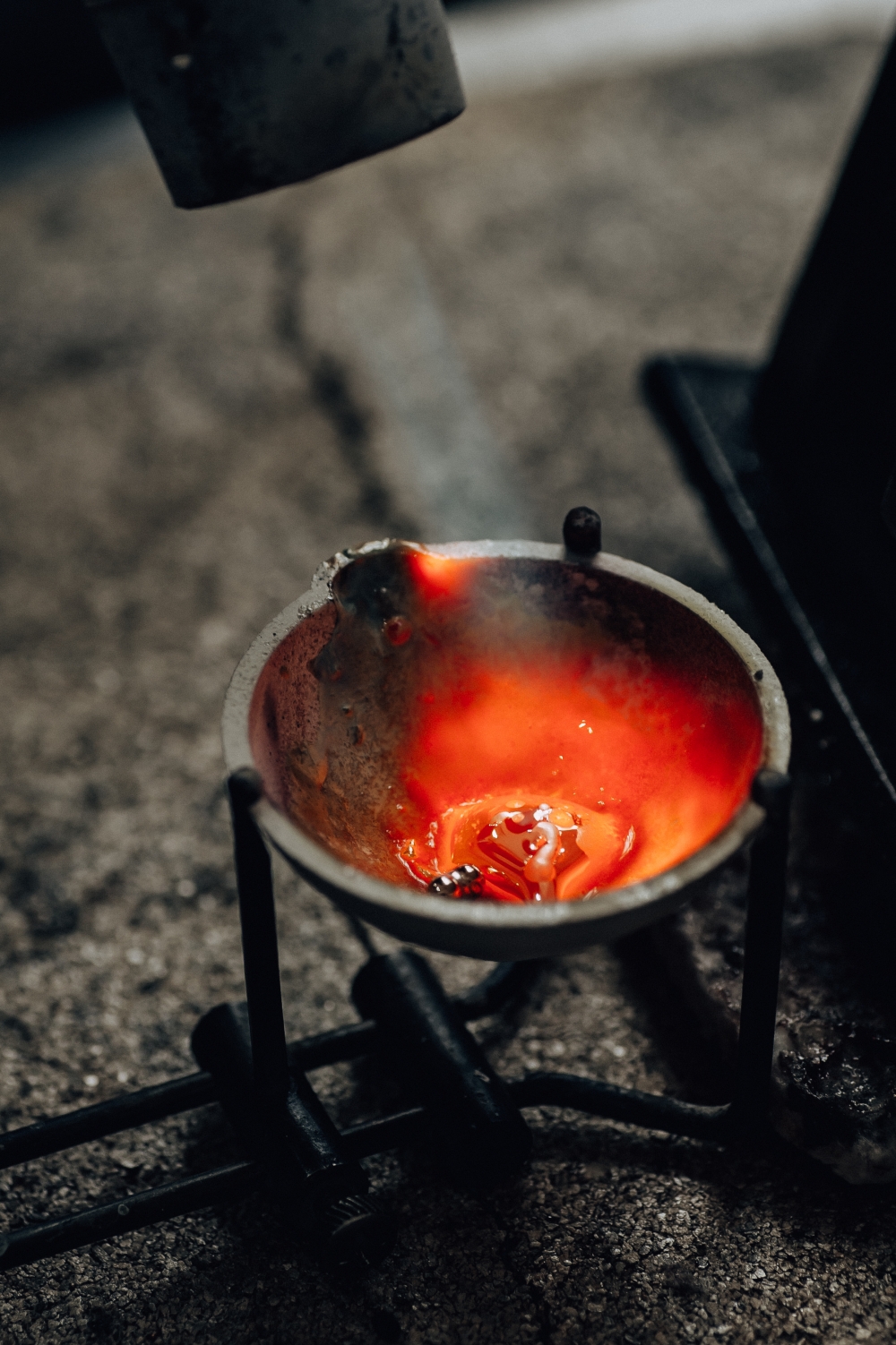 Плавка золота