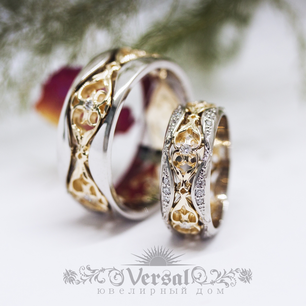 Обручальные кольца Versal