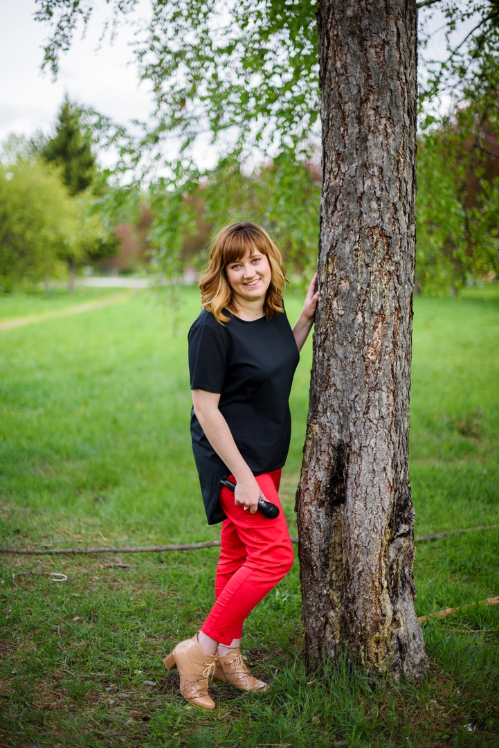 Ведущая Ирина Чепчугова