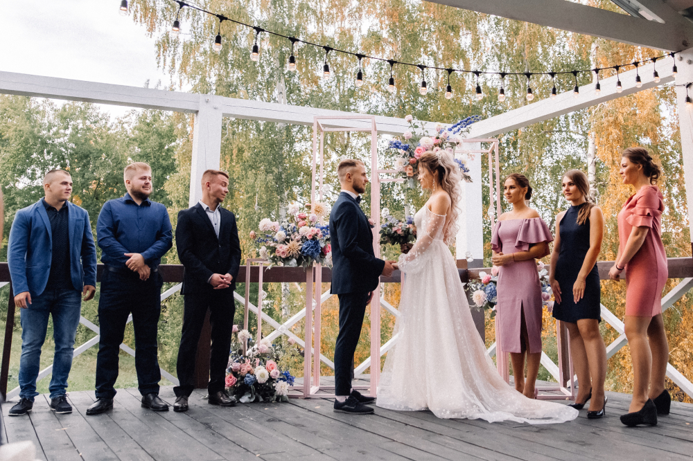 Выездная церемония Полины и Никиты
ведущая Ольга Федосеева