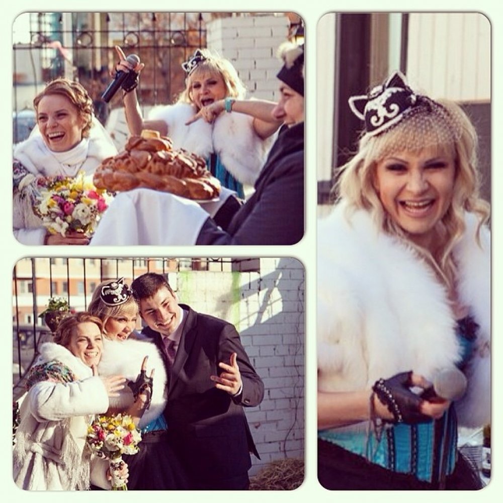 "Другие свадьбы - для особенных людей!"
Ведущая Ольга Полякова сайт http://www.olga-wedding.ru/
в контакте http://vk.com/pollyo
группа http://vk.com/moscowsvadba