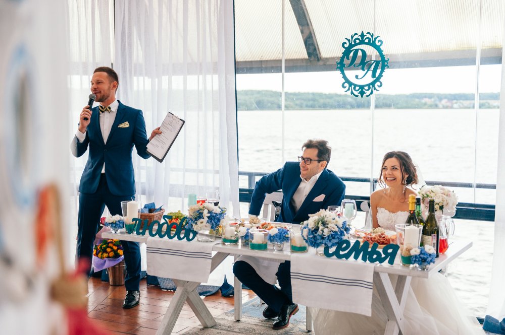 Ресторан Маяк. Банкет. Морская тематика.