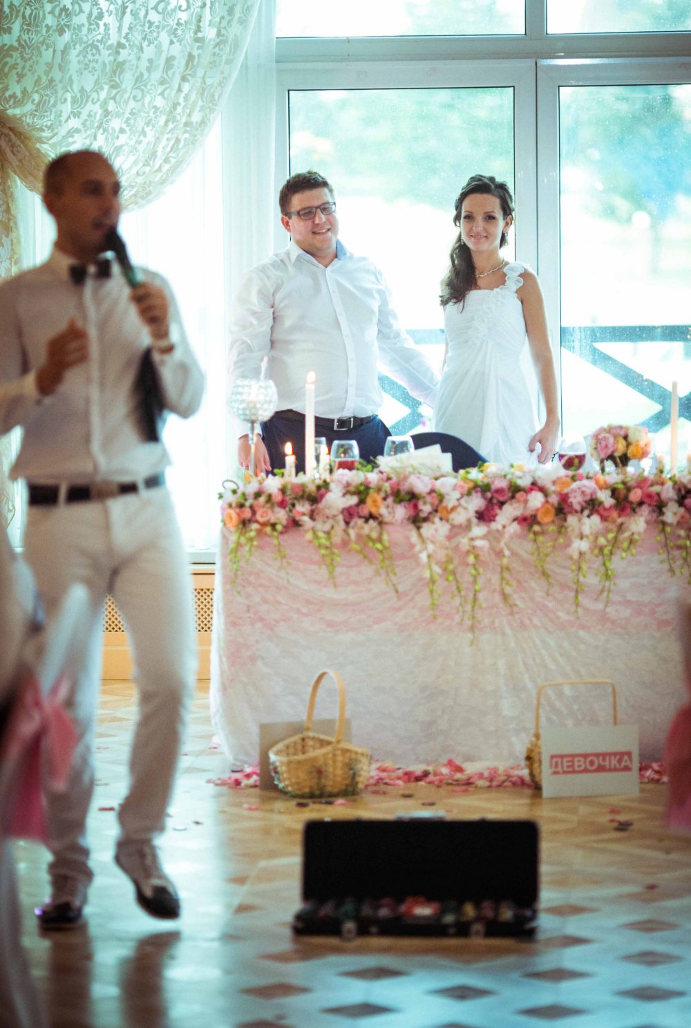 Свадьба Вадима и Ирины - август 2014. Ресторан "Озеро". Организатор: Russian Wedding Group.