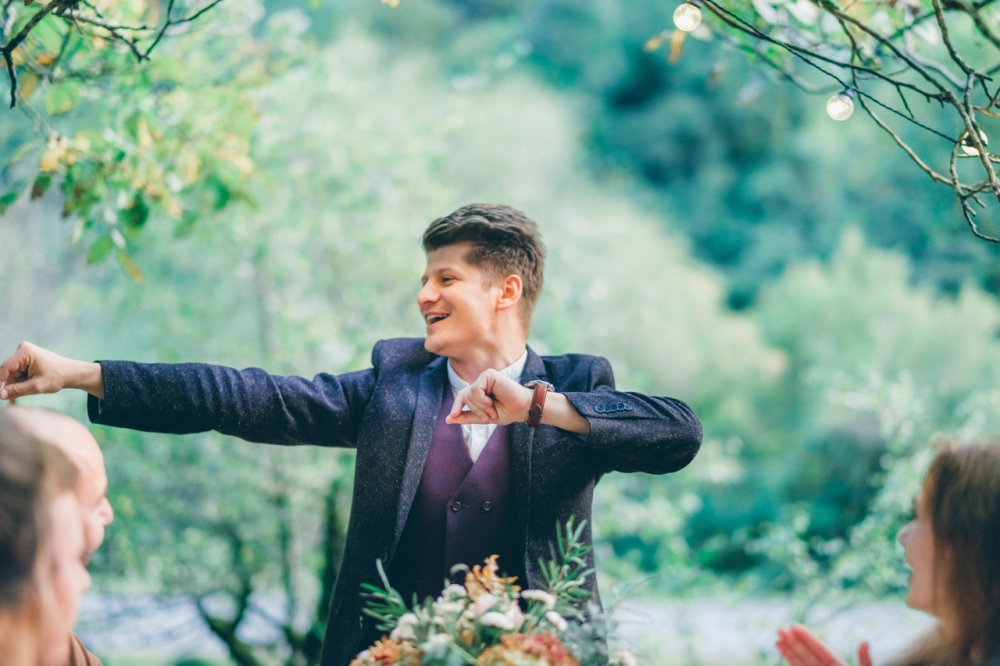 Свадебный ужин в Абхазии