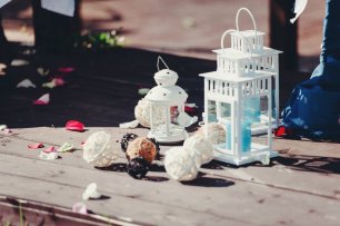 Подсвечники в декоре свадьбы