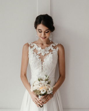 Платье невесты.