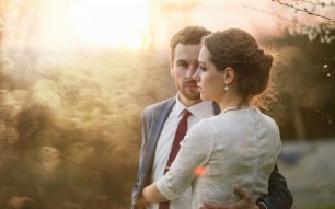 Портрет невесты и жениха