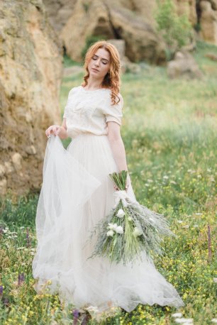 Романтичный образ невесты Марины