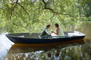 Европейская свадьба, стилизованная под ирландский стиль