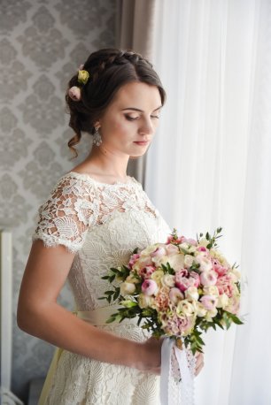 Нежный букет невесты