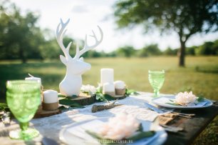 Декор свадебного стола