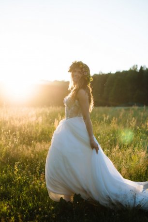 Портрет на закате