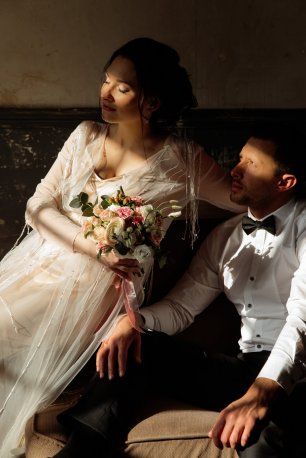 Свадебная фотосессия в студии