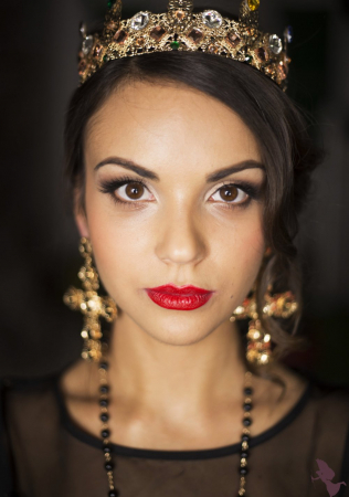 корона невесты, фотограф PICCADILLY47