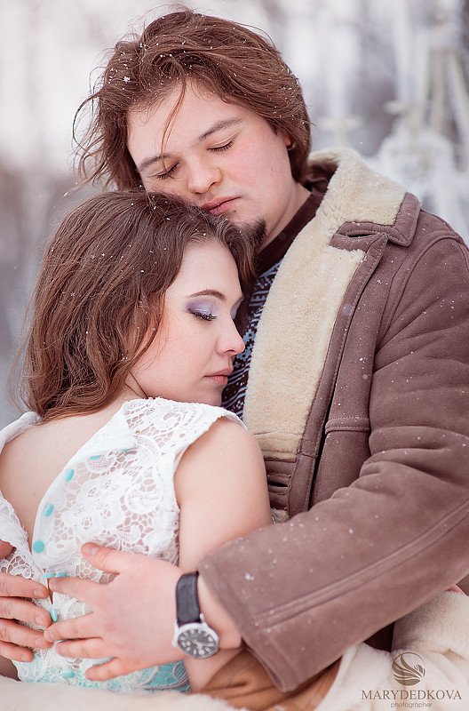 Зимняя свадьба в цвете тиффани