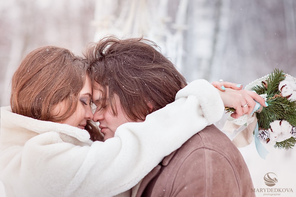 Зимняя свадьба в цвете Тиффани