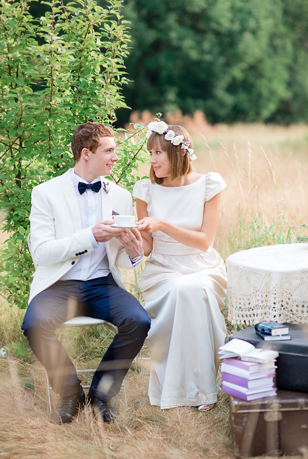 лавандовая свадьба в Битцевском парке