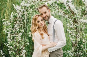 Свадебная церемония на свежем воздухе