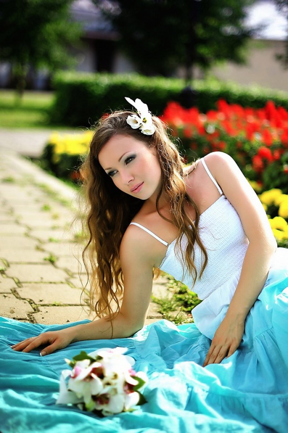 Свадьба в необычном платье!