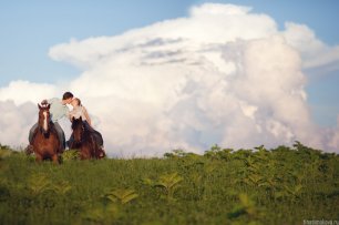 Прогулка на лошадях