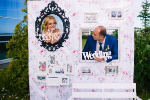 Фотозона с рамками