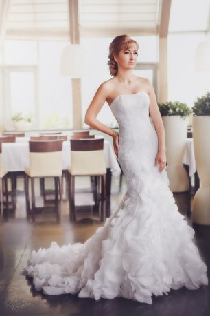 Платье силуэта Рыбка