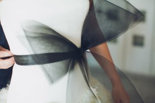 Детали образа невесты. Бантик на поясе