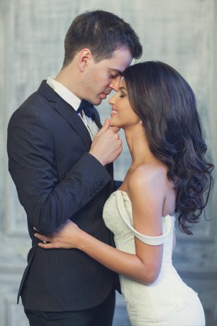 Роскошные жених и невеста