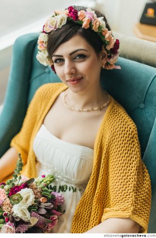 Яркий образ невесты