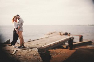 Вдохновенная фотосессия возле пирса