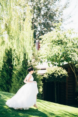 Невеста на прогулке