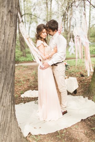 Свадебная фотосессия в стиле бохо